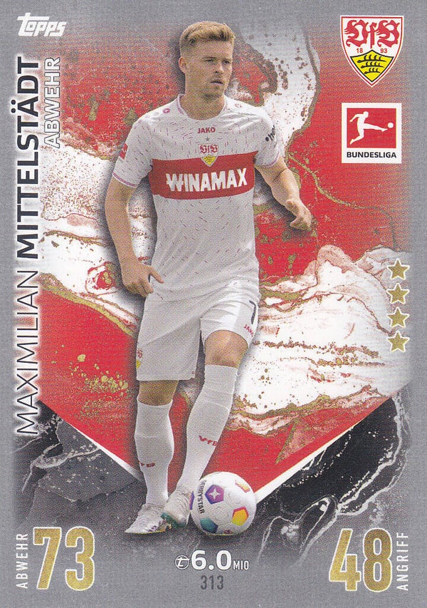 Maximilian Mittelstädt VFB Stuttgart Basis Karte Nr.313