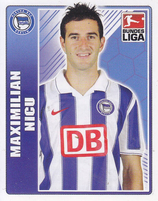 Maximilian Nicu - Hertha BSC Berlin - Topps Bundesliga 2009 - Basis Bild - Nr.20