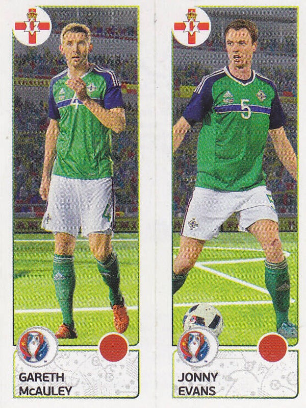 Gareth McAuley & Jonny Evans