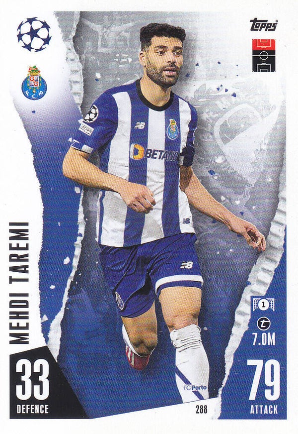 Mehdi Taremi / FC Porto / Topps Champions League 2023 / Basis Karte / Nr. 288