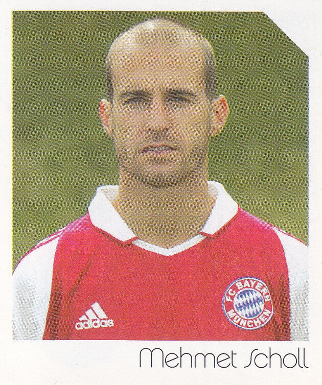 Mehmet Scholl / FC Bayern München / Panini Bundesliga 2003 / Basis Bild / Nr. 372