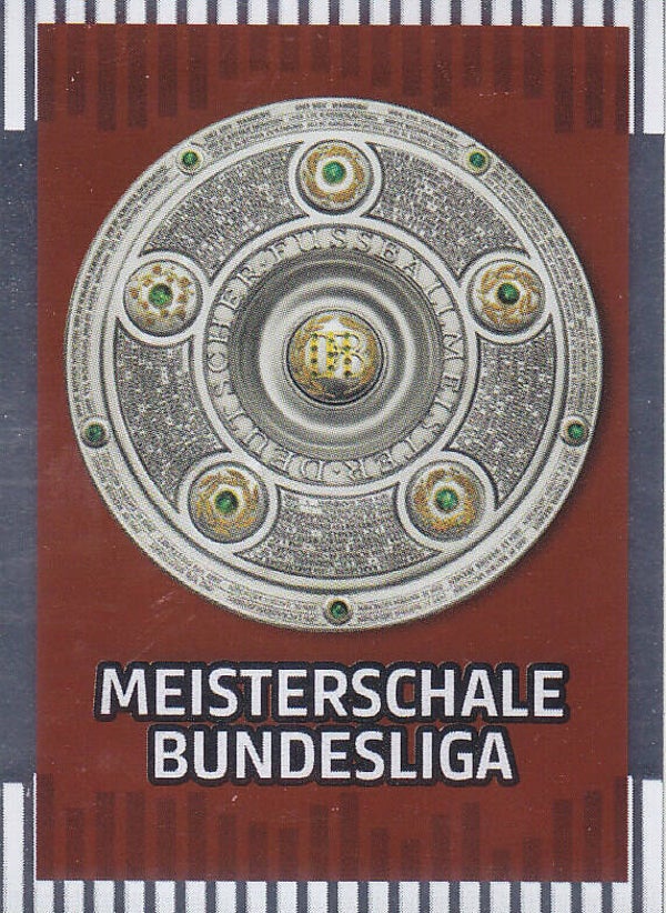 Meisterschale Bundesliga / Topps Bundesliga 2017 / Glitzerbild / Nr.2