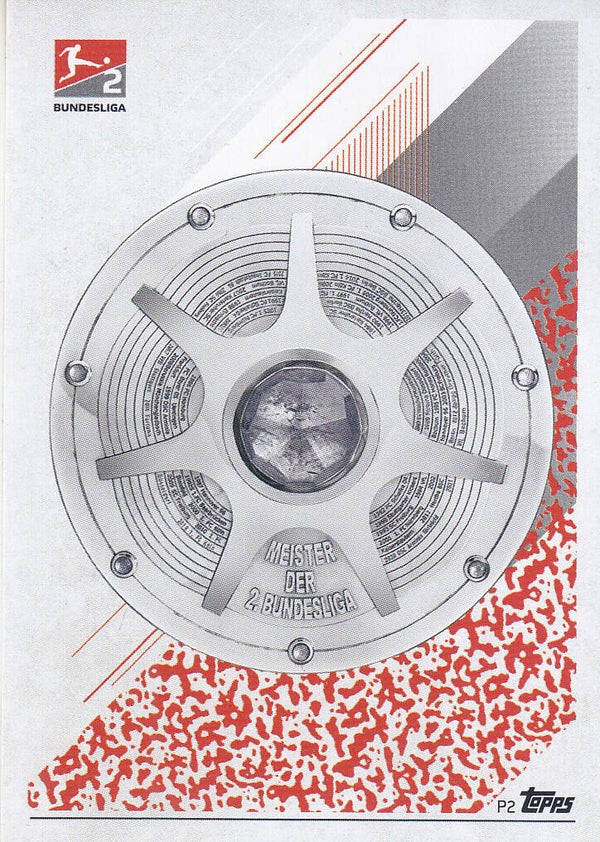 Meisterschale / 2. Bundesliga / Topps Match Attax 2021 / Nr.P2