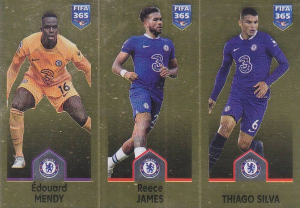 Edouard Mendy, Reece James, Thiago Silva