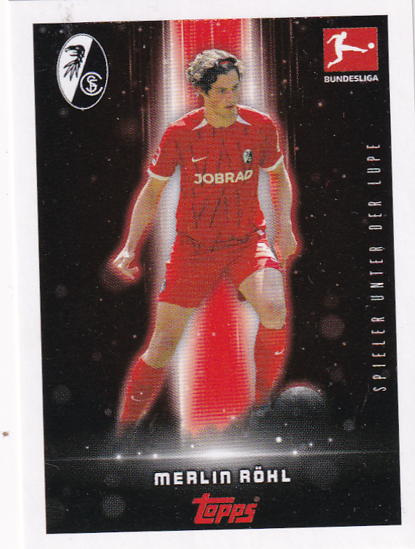 Merlin Röhl - SC Freiburg - Topps Bundesliga 2024 - Spieler unter der Lupe - Nr. 164