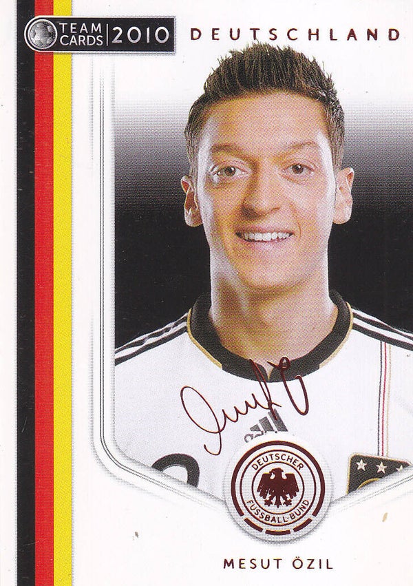 Mesut Özil Deutschland Porträt Karte Nr.15
