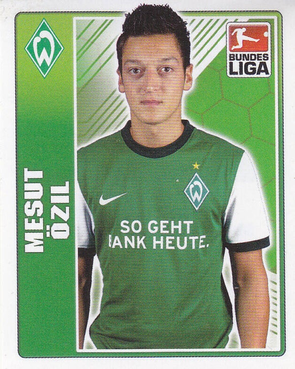 Mesut Özil / SV Werder Bremen / Topps Bundesliga 2009 / Basis Bild / Nr. 56