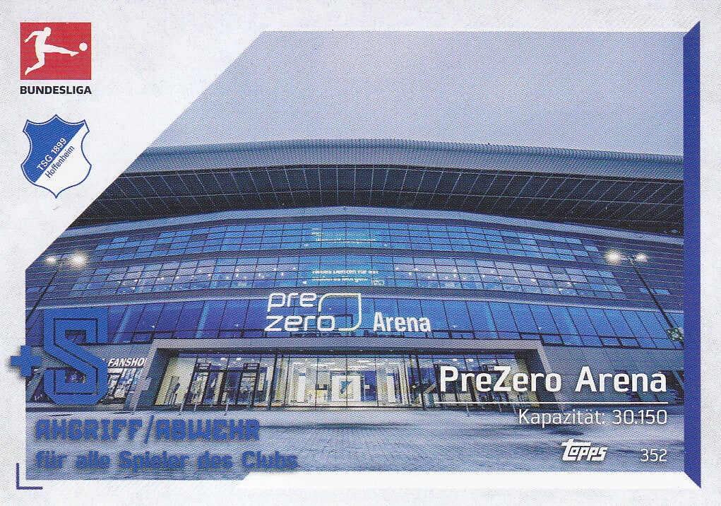 TSG Hoffenheim / Topps Match Attax 2021 / PreZero Arena / Nr. 352