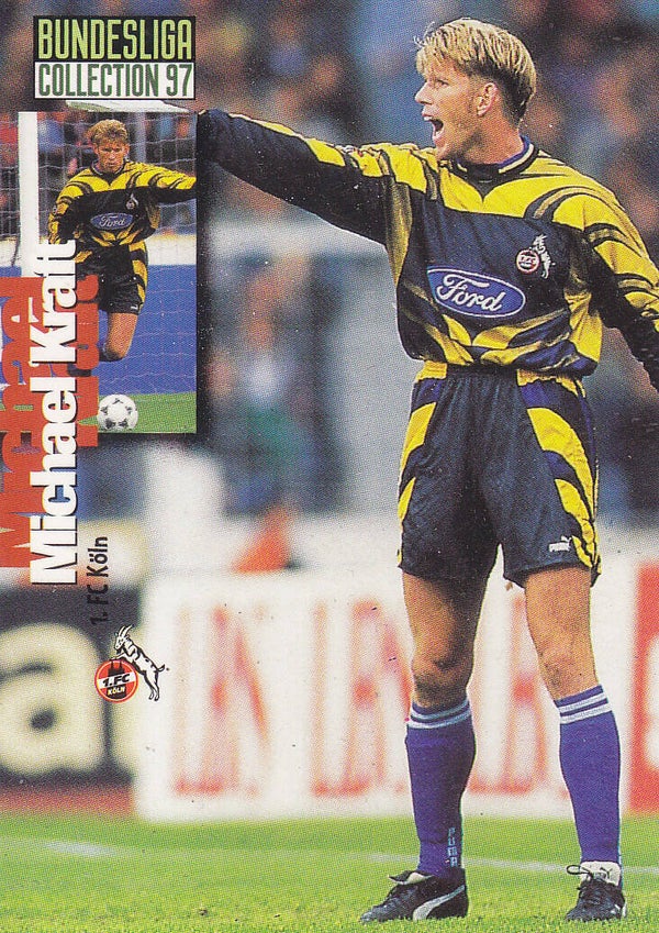 Michael Kraft / 1.FC Köln / Panini Bundesliga 1997 / Basis Karte / Nr. 133