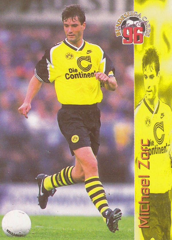 Michael Zorc / Borussia Dortmund / Panini Bundesliga 1996 / Basis Karte / Nr.21