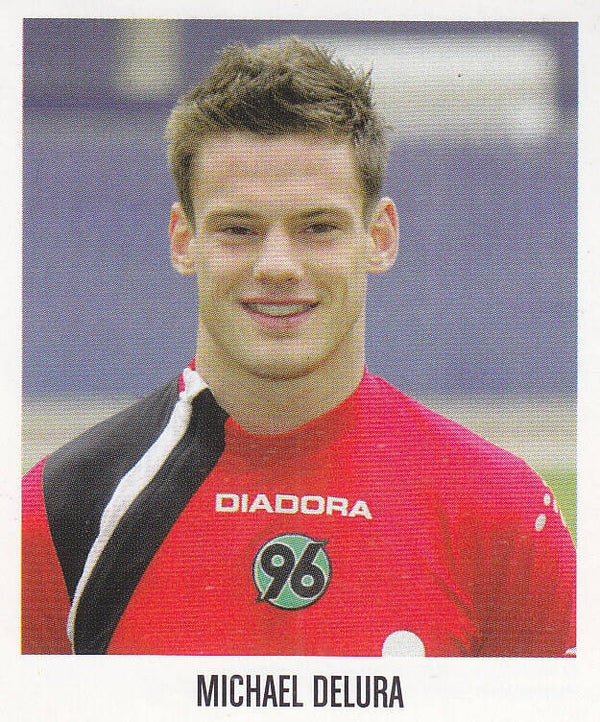 Michael Delura / Hannover 96 / Panini Bundesliga 2005 / Basis Bild / Nr. 244