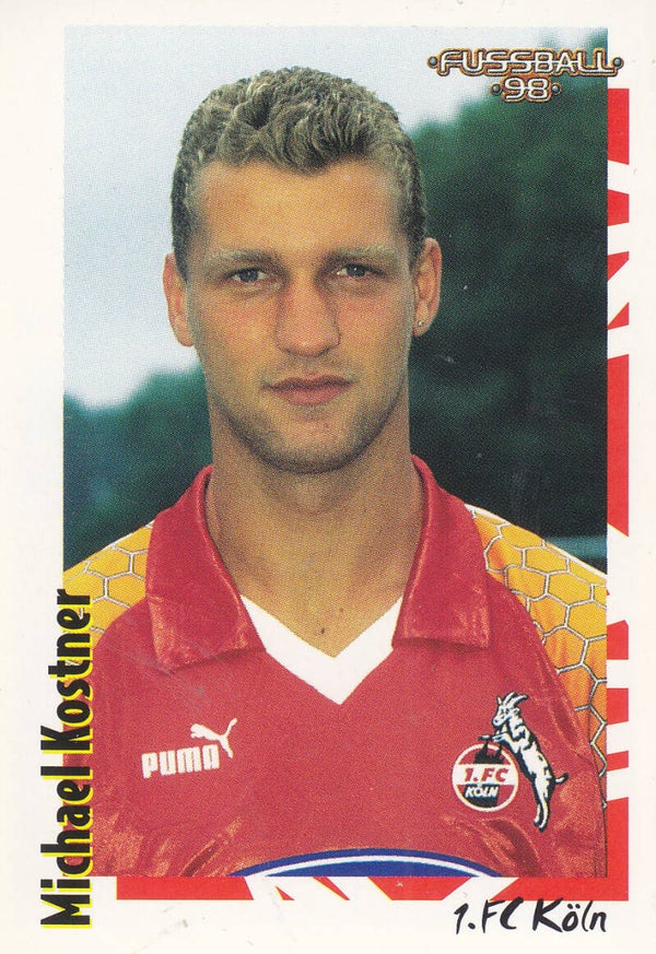 Michael Kostner / 1.FC Nürnberg / Panini Bundesliga 1998 / Basis Bild / Nr. 260