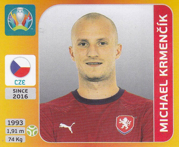 Michael Krmencik / Tschechien / Panini EM 2020 / Basis Bild / Nr.397
