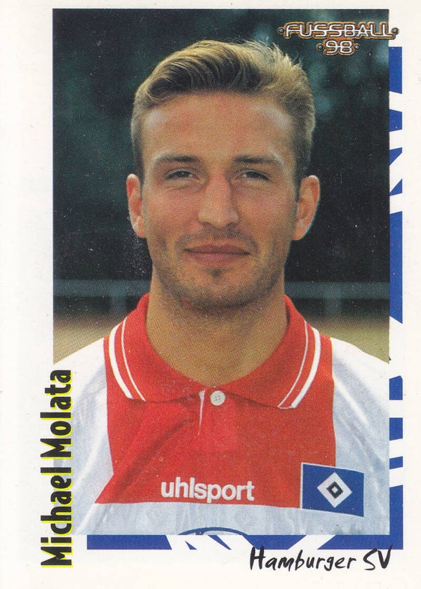 Michael Molata / Hamburger SV / Panini Bundesliga 1998 / Basis Bild / Nr.340