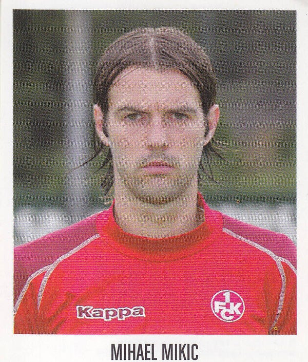 Mihael Mikic / 1.FC Kaiserslautern / Panini Bundesliga 2005 / Basis Bild / Nr. 267