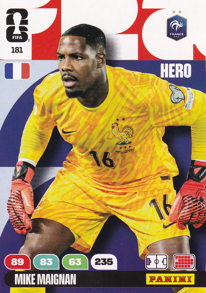 Mike Maignan - Frankreich - Panini WM 2026 - Hero - Nr. 181