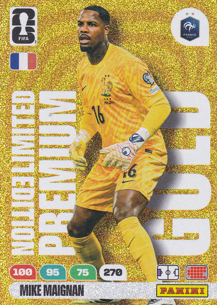 Mike Maignan - Frankreich - Panini WM 2026 - Limited Edition Premium Gold - Nr. LEPG-MM