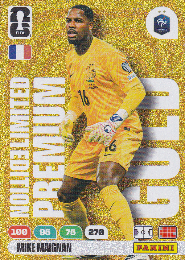 Mike Maignan - Frankreich - Panini WM 2026 - Limited Edition Premium Gold - Nr. LEPG-MM