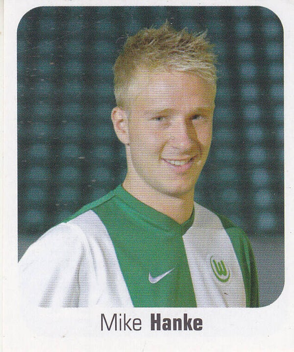 Mike Hanke / VFL Wolfsburg / Panini Bundesliga 2006 / Basis Bild / Nr. 487