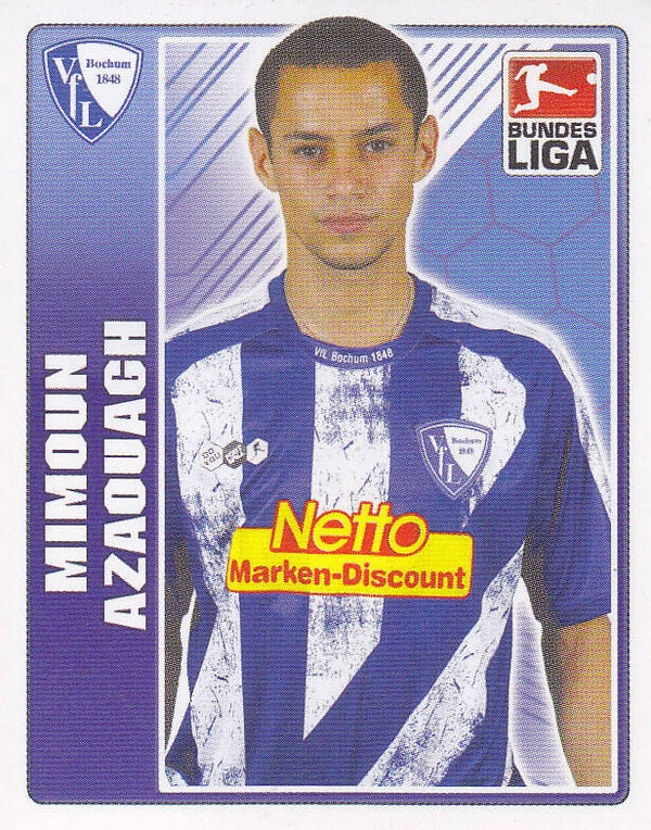 Mimoun Azaouagh - VFL Bochum - Topps Bundesliga 2009 - Basis Bild - Nr.39
