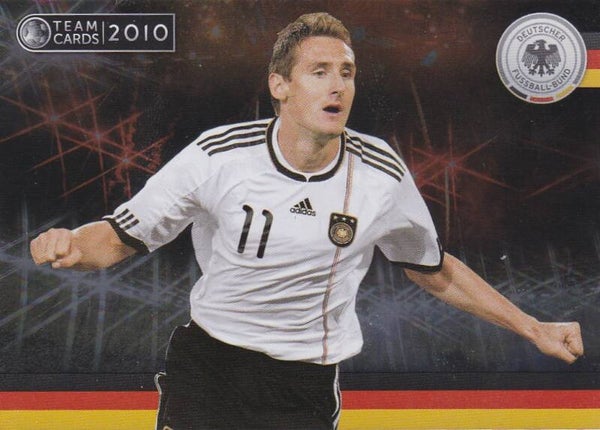 Miroslav Klose / Deutschland / Panini Team Card 2010 / Jubel Card / Nr. 66