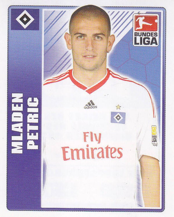 Mladen Petric / Hamburger SV / Topps Bundesliga 2009 / Basis Bild / Nr.149