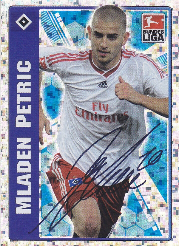 Mladen Petric / Hamburger SV / Topps Bundesliga 2009 / Großbild Glitzer / Nr. 130