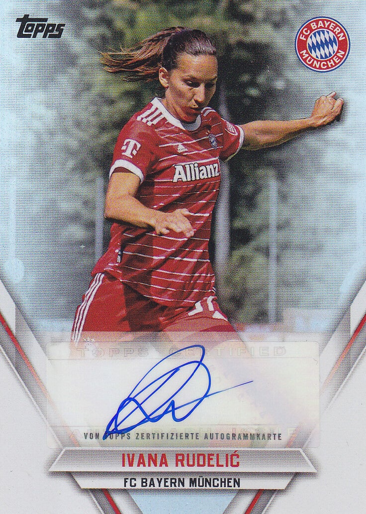 Ivana Rudelic FC Bayern München Autogramm Karte Nr.FCB-IR