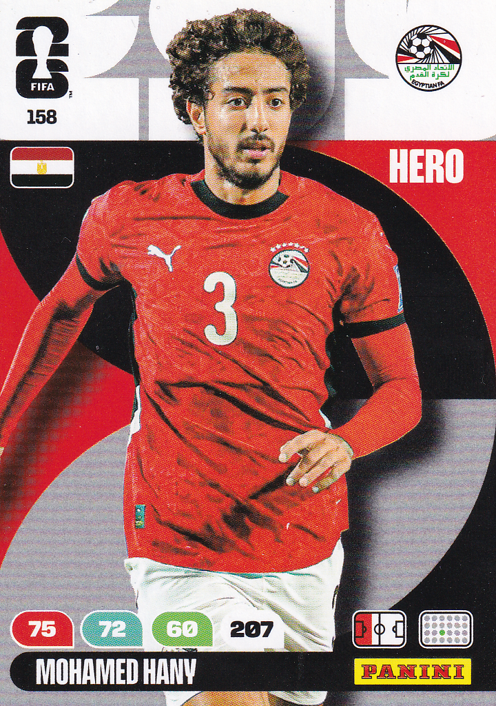 Mohamed Hany - Ägypten - Panini WM 2026 - Hero - Nr. 158