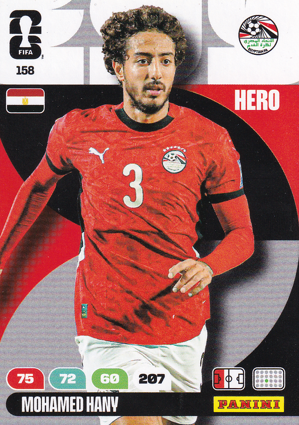 Mohamed Hany - Ägypten - Panini WM 2026 - Hero - Nr. 158