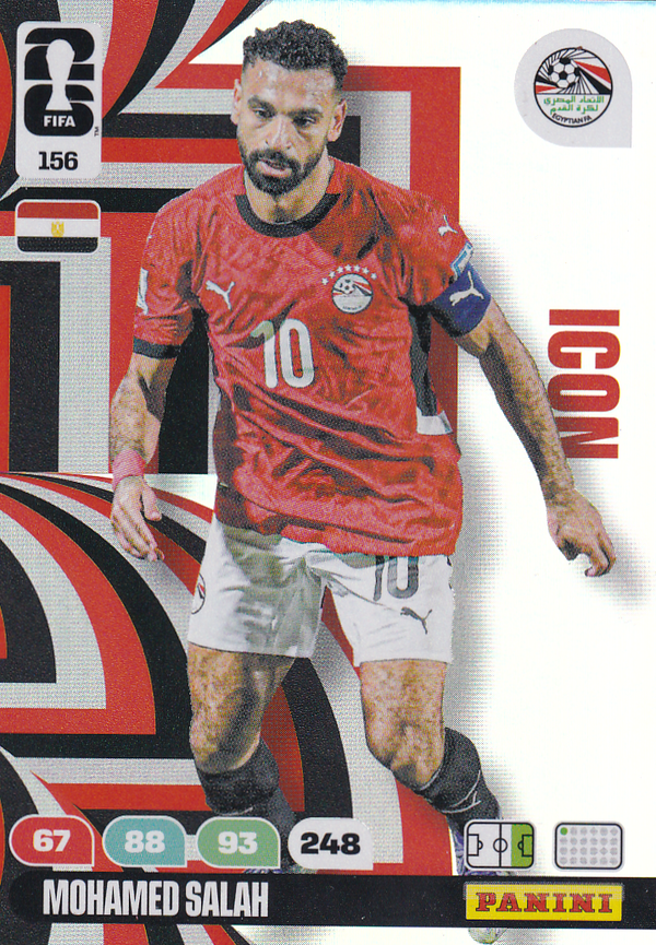 Mohamed Salah - Ägypten - Panini WM 2026 - Icon - Nr. 156
