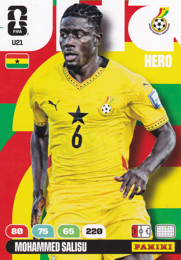 Mohammed Salisu - Ghana - Panini WM 2026 - Hero Update - Nr. U21