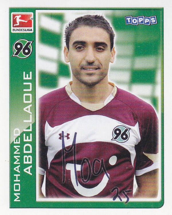 Mohammed Abdellaoue - Hannover 96 - Topps Bundesliga 2010 - Basis Bild - Nr. 129