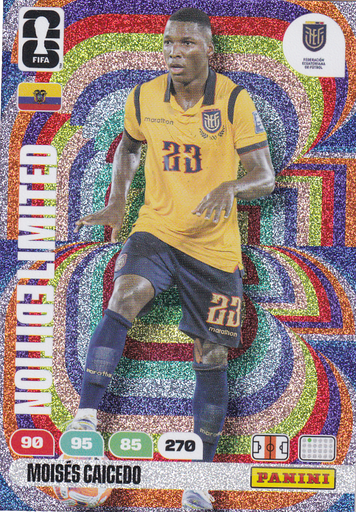 Moises Caiceda - Ecuador - Panini WM 2026 - Limited Edition - Nr. LE-MC
