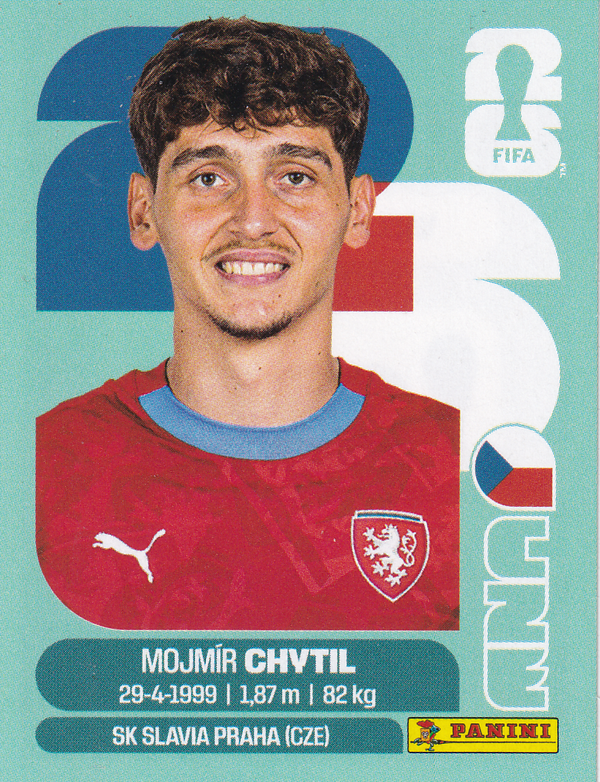 Mojmir Chytil - Tschechien - Panini WM 2026 - Update - CZE18a