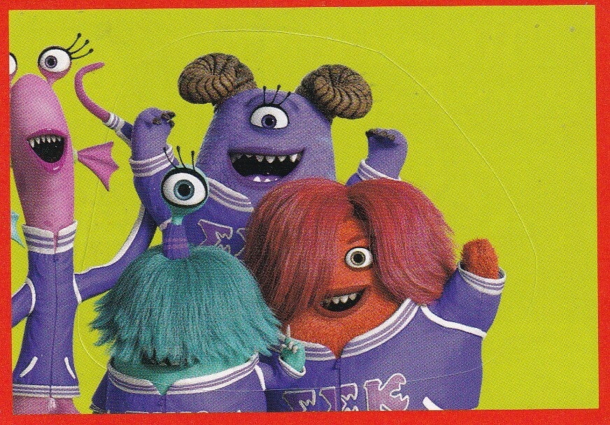 Monster AG - Panini Weihnachten mit Guten Disney Freunden / Die Monster Uni -Nr.42