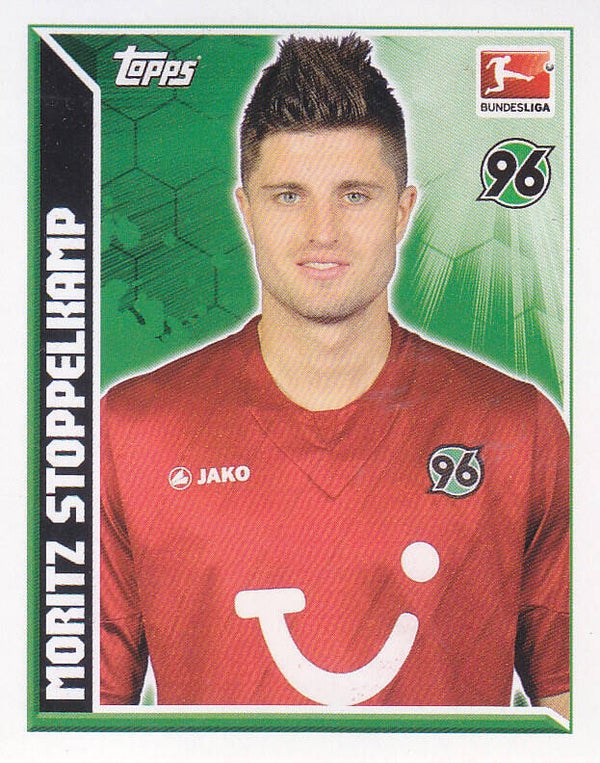 Moritz Stoppelkamp / Hannover 96 / Topps Bundesliga / Basis Bild / Nr. 163
