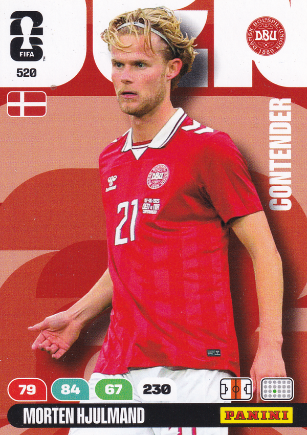 Morten Hjulmand - Dänemark - Panini WM 2026 - Contender - Nr. 520