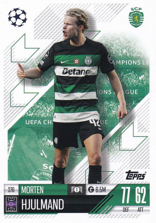 Morten Hjulmand - Sporting Lissabon - Topps Champions League 2024 - Basis Karte - Nr. 276