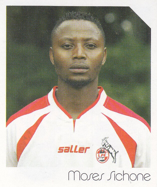 Moses Sichone / 1.FC Köln / Panini Bundesliga 2003 / Basis Bild / Nr. 286