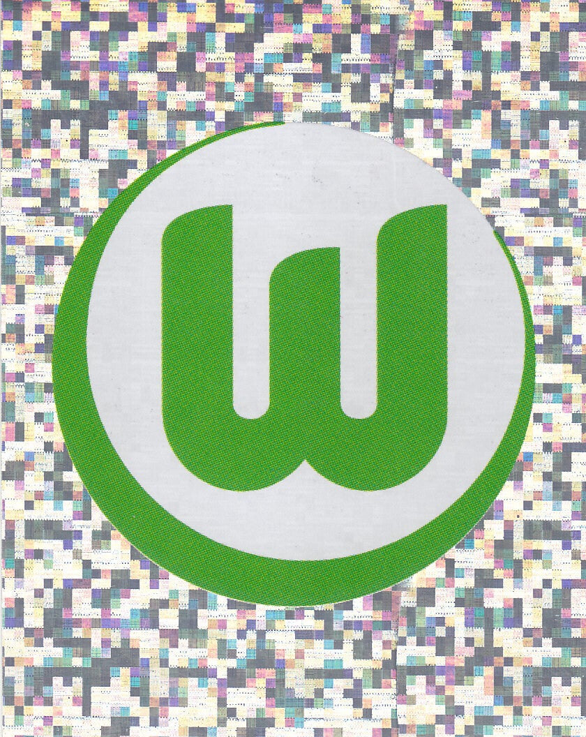VFL Wolfsburg / Topps Bundesliga 2009 / Vereinslogo Glitzer / Nr.396