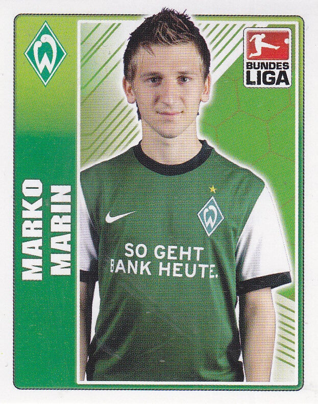 Marko Marin / SV Werder Bremen / Topps Bundesliga 2009 / Basis Bild / Nr.58