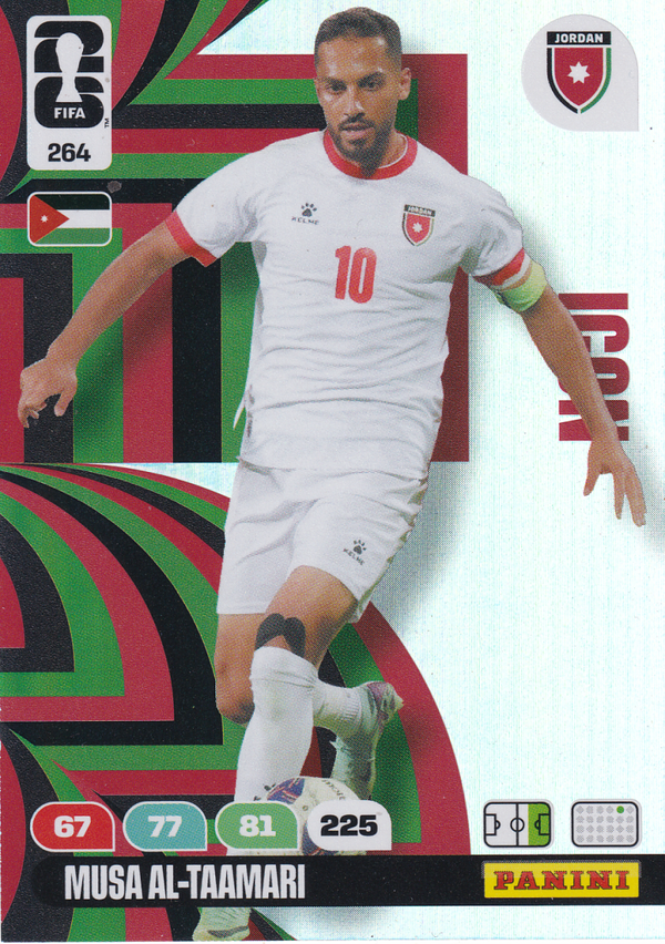 Musa Al-Taamari - Jordanien - Panini WM 2026 - Icon - Nr. 264