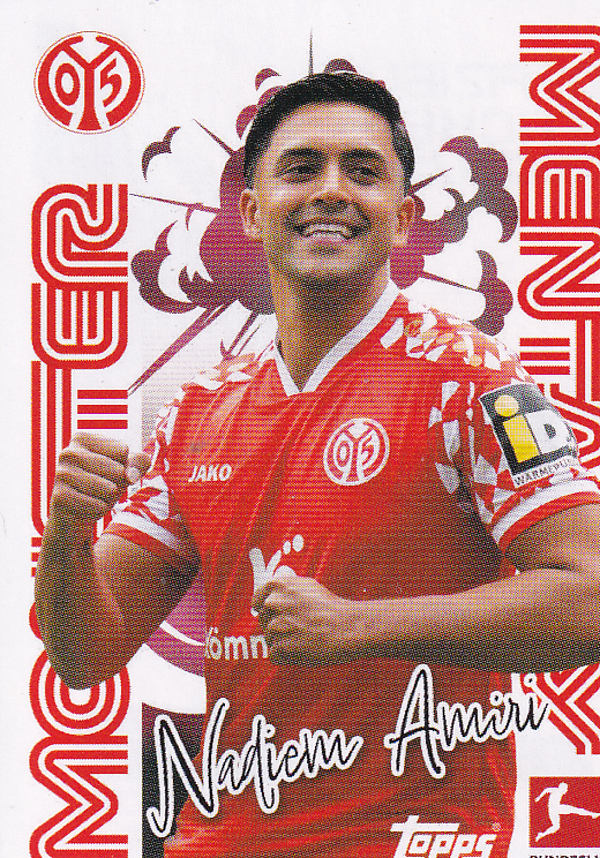 Nadiem Amiri - 1.FSV Mainz 05 - Topps Bundesliga 2025 - Monster Mentality - Nr. 212