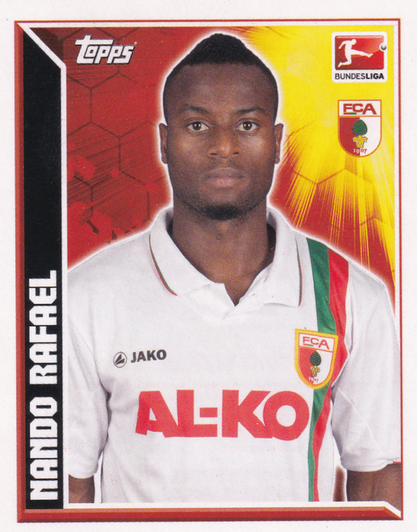Nando Rafael - FC Augsburg - Topps Bundesliga 2011 - Basis Bild - Nr. 38