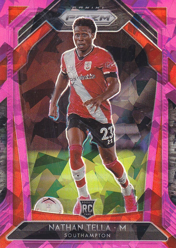 Nathan Tella / FC Southhampton / Panini Premier League Prizm 2020 / Pink / Nr.77