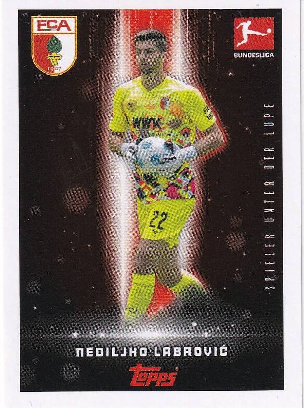 Nediljko Labrovic / FC Augsburg / Topps Bundesliga 2024 / Spieler unter der Lupe / Nr. 24