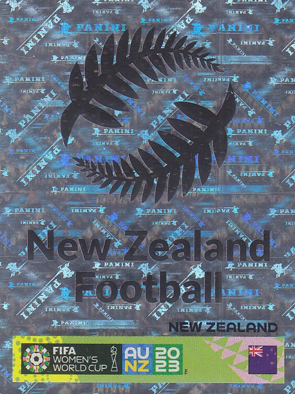 Neuseeland - Panini Frauen WM 2023 - Vereinslogo Glitzerbild - Nr. 5