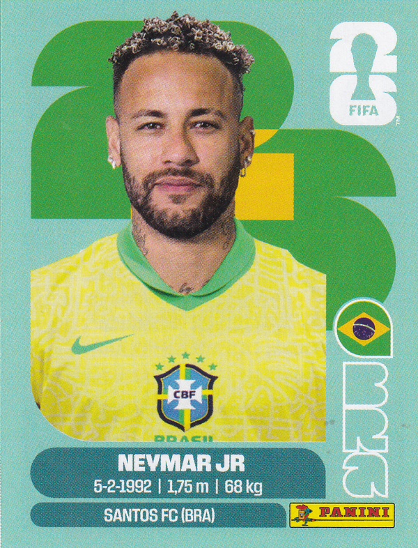 Neymar JR - Brasilien - Panini WM 2026 - Update - BRA15a