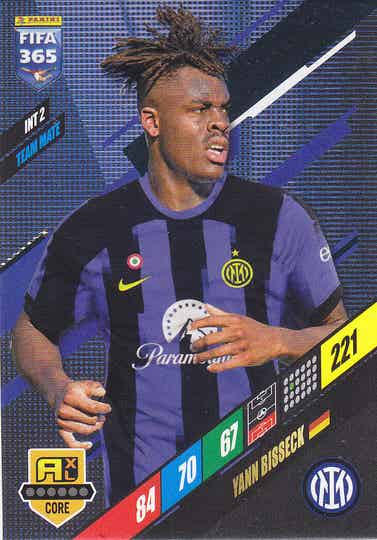 Yann Bisseck / Inter Mailand / Panini Fifa 365 Jahr 2024 / Team Mate Icon Core / Nr. INT 2